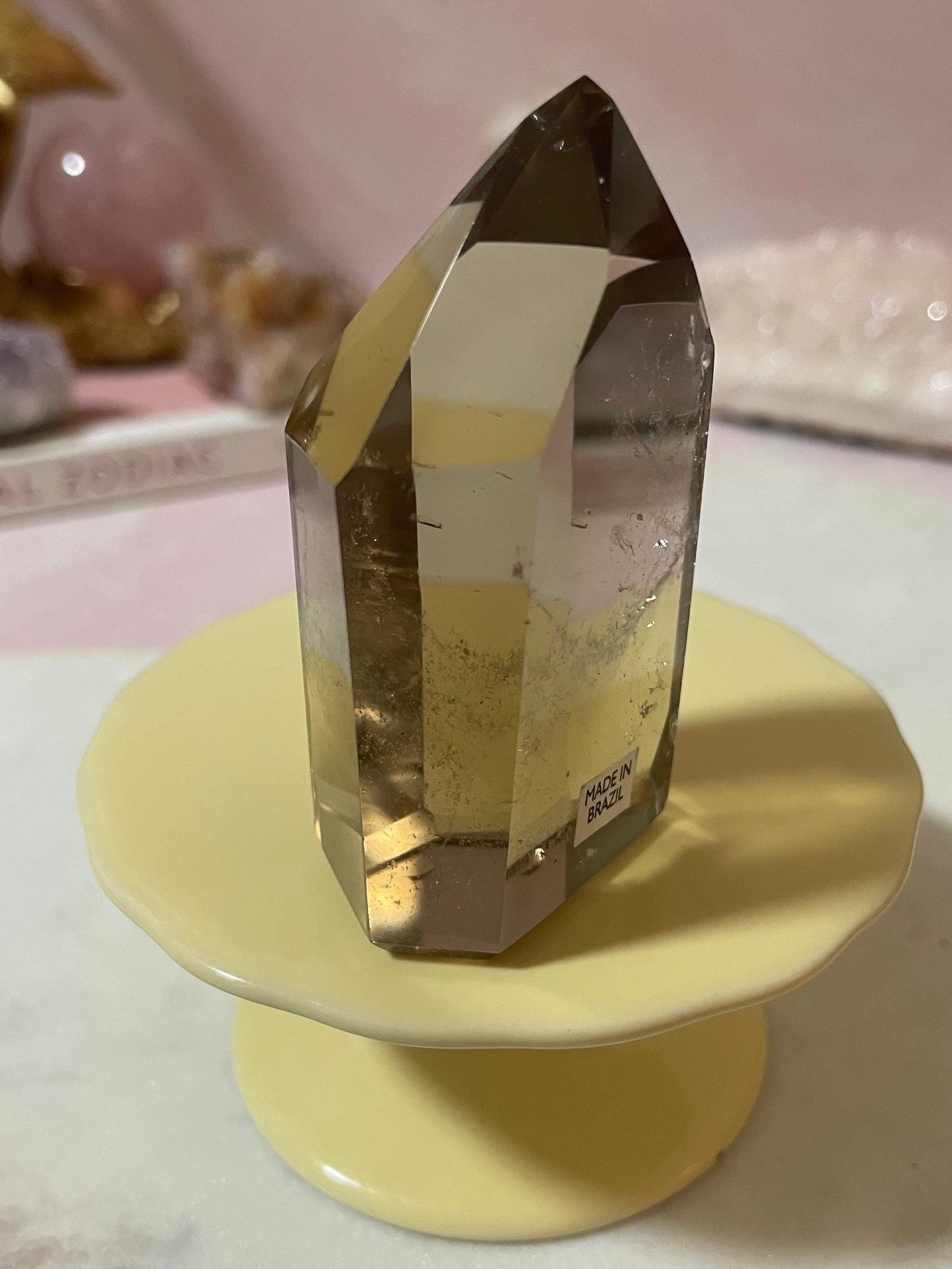 Beautiful Smoky Quartz Point from Brazil