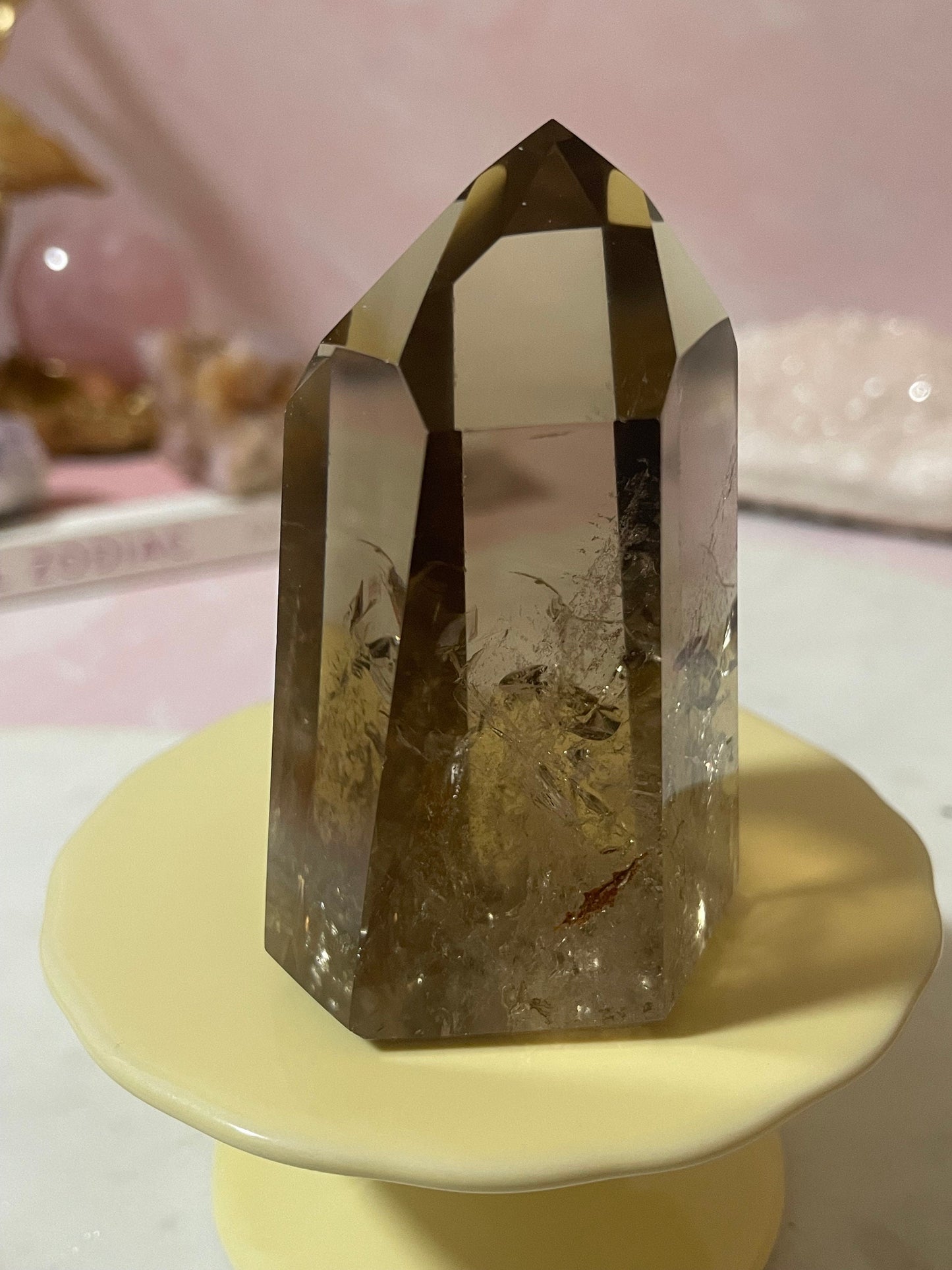 Beautiful Smoky Quartz Point from Brazil