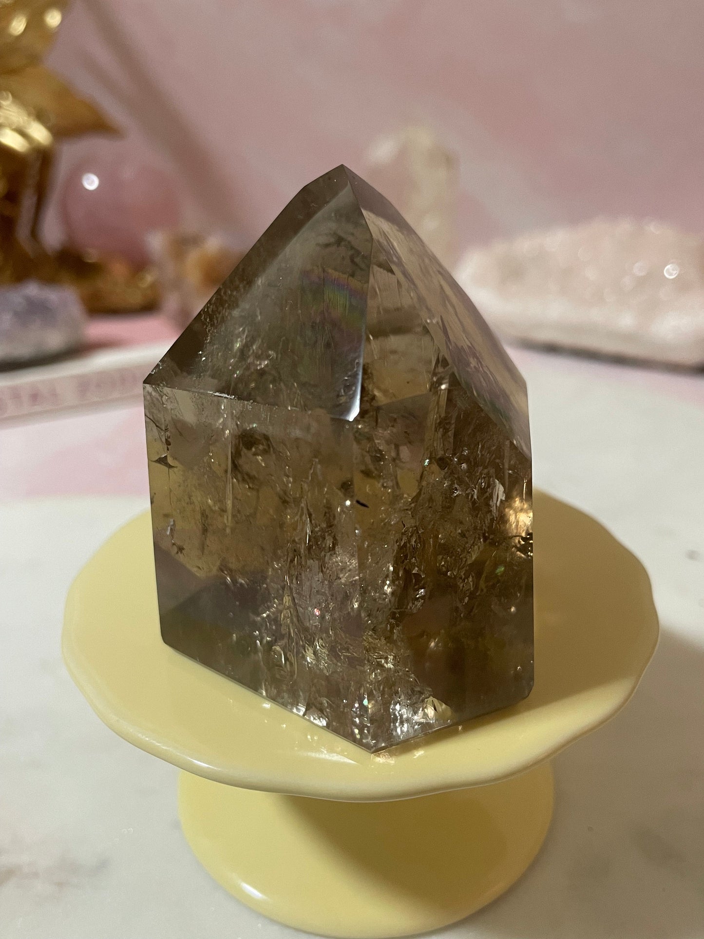 Beautiful Smoky Quartz Point from Brazil