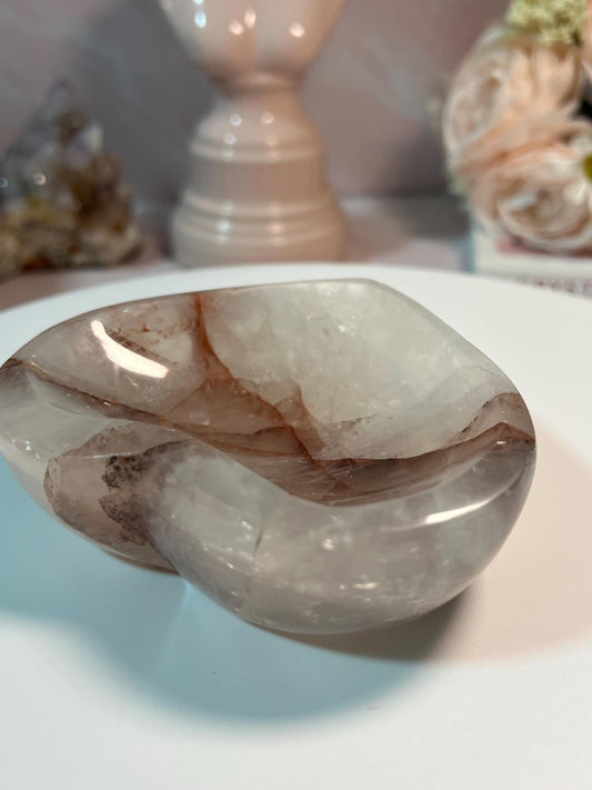 Beautiful Hematoid Quartz bowl
