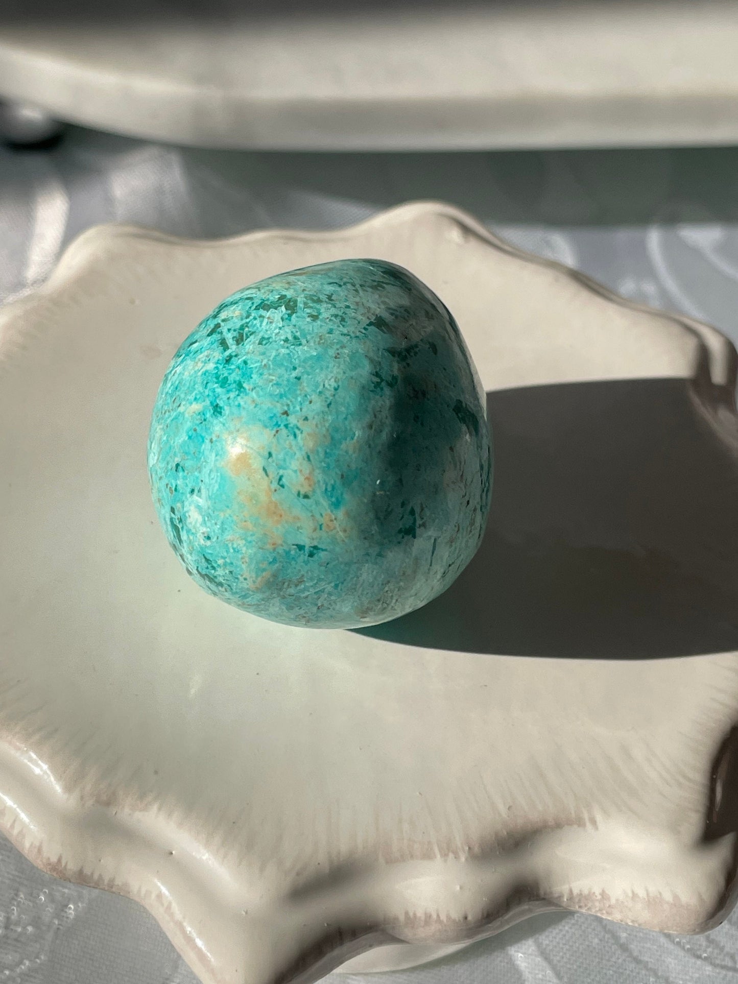 High grade Peruvian Turquoise Pumble