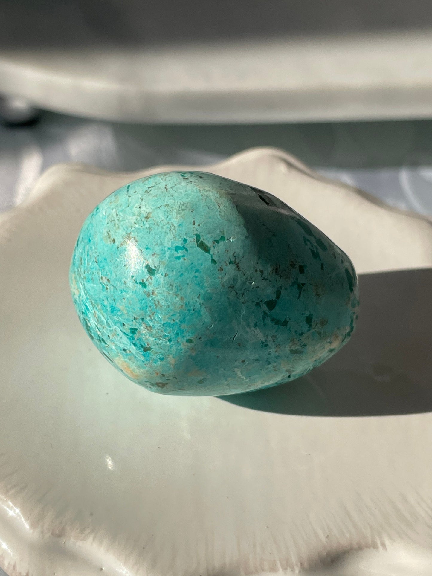 High grade Peruvian Turquoise Pumble