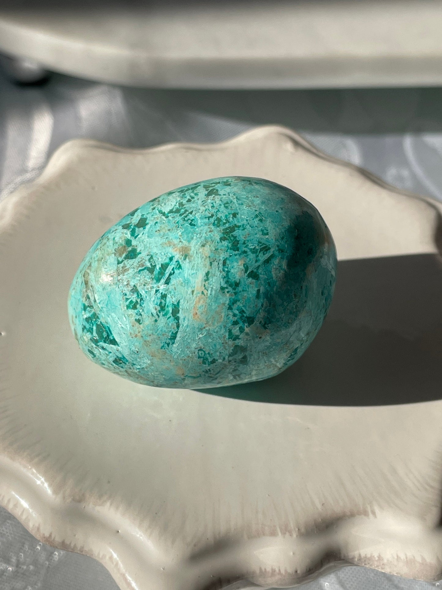 High grade Peruvian Turquoise Pumble